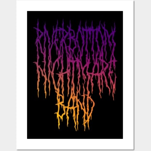 Riverbottom Nightmare Band Metal Logo Posters and Art